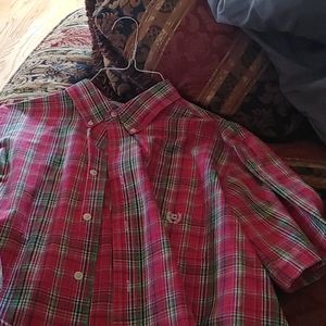 Chaps button down short sleeve